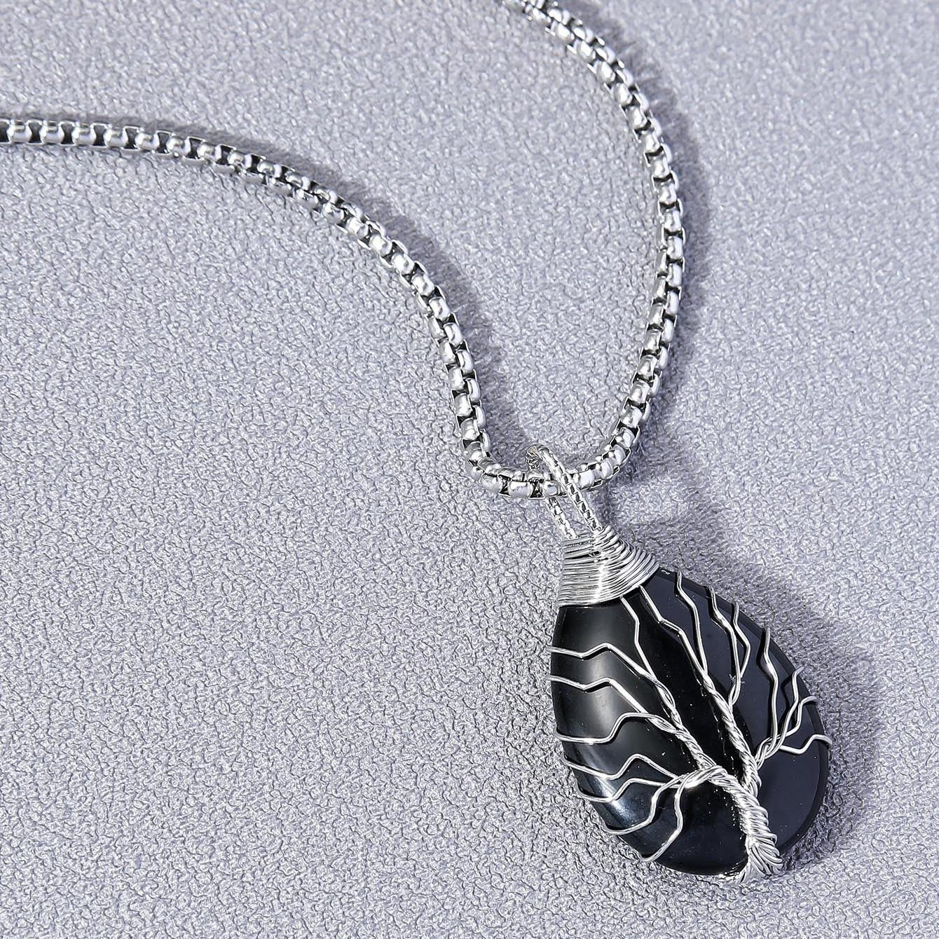 Handmade Black Onyx Necklace