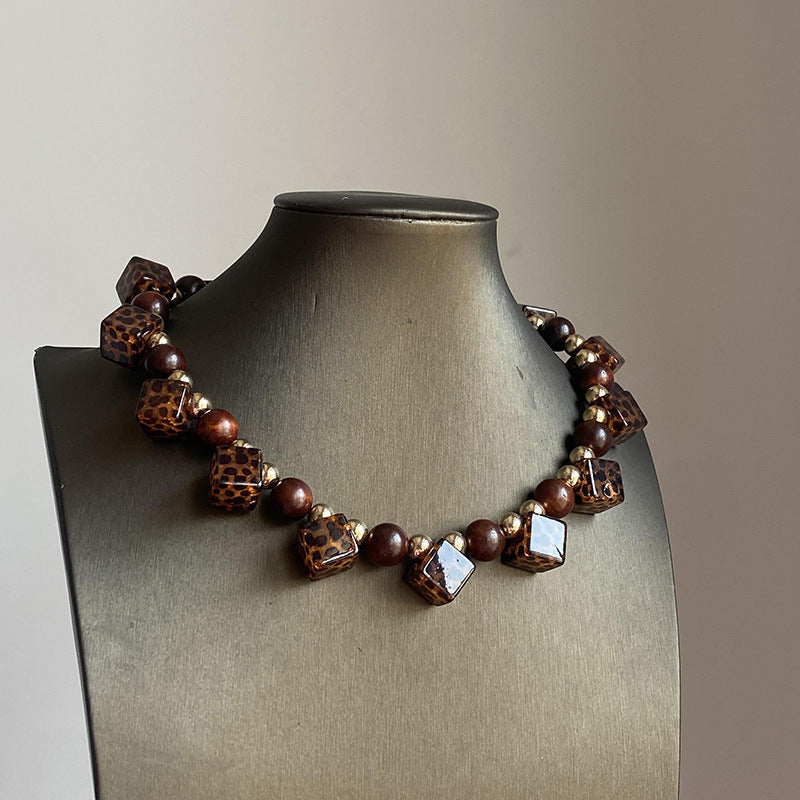 Handmade Copper Beaded Necklace