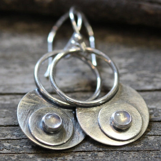 Handmade Moonstone Earrings