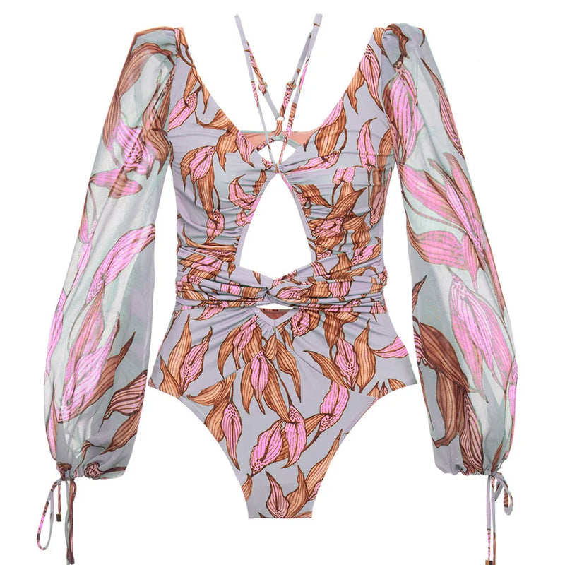 Finely Styled Bathing Suit with a Classic Vintage Look