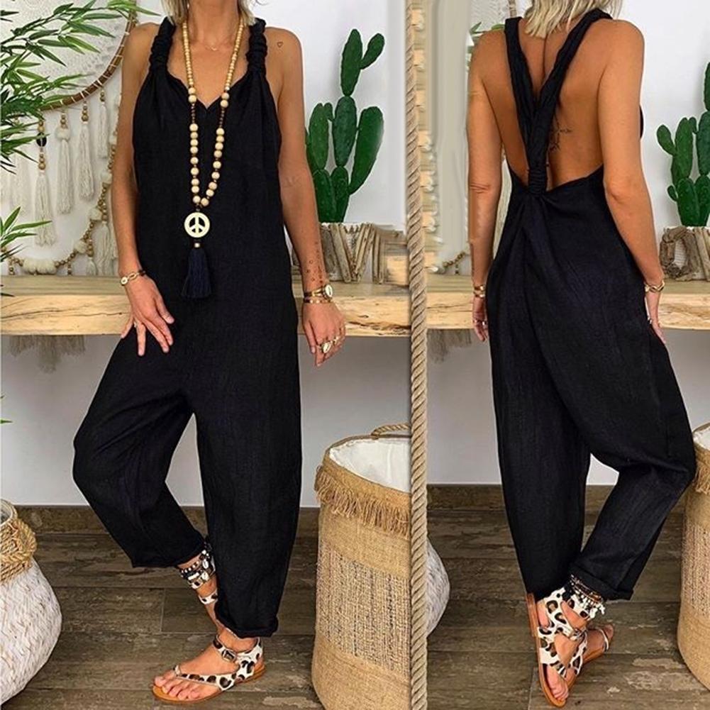 LD | Tijdloze en stijlvolle algemene jumpsuit