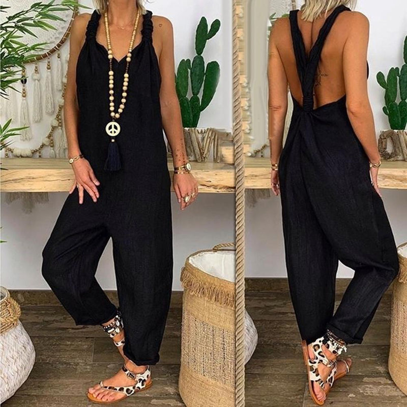LD | Tijdloze en stijlvolle algemene jumpsuit