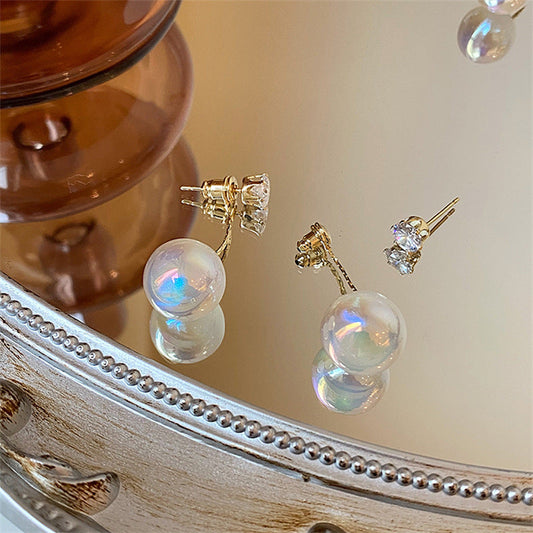 Iridescent Bubble Earrings
