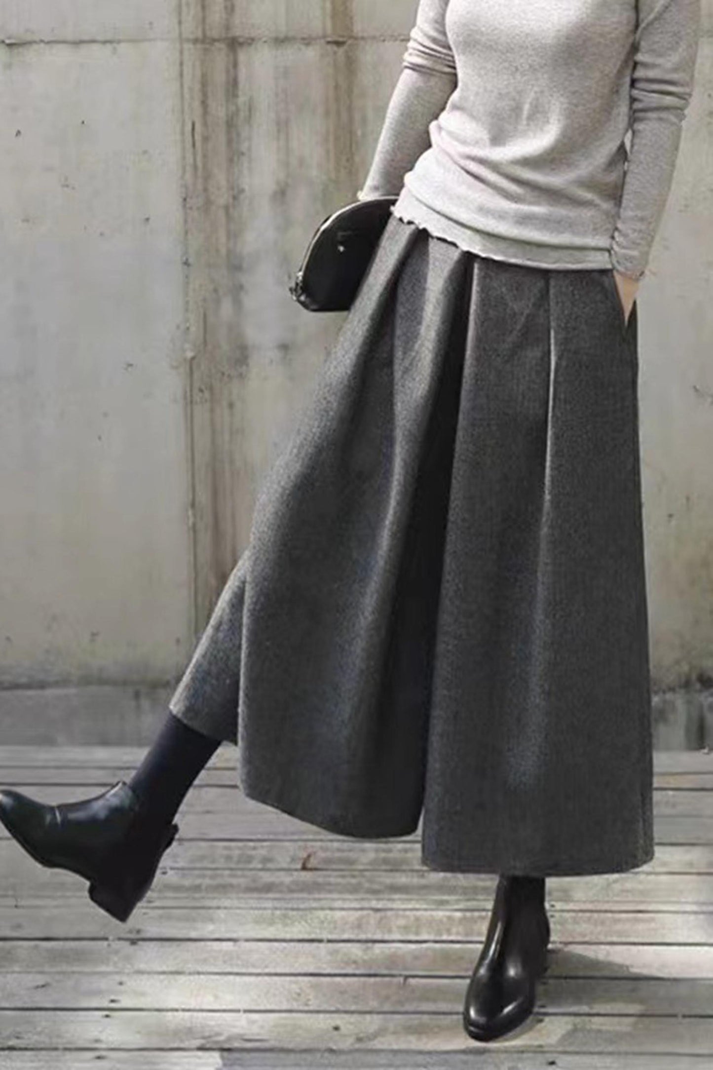 LD en elegant winterkledingstuk