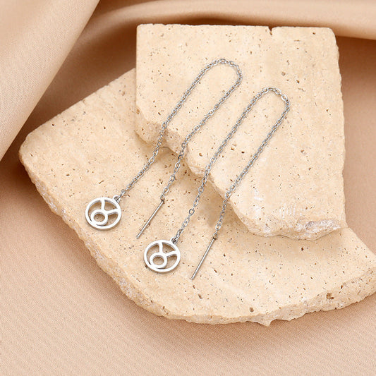Minimalist Circle Earrings