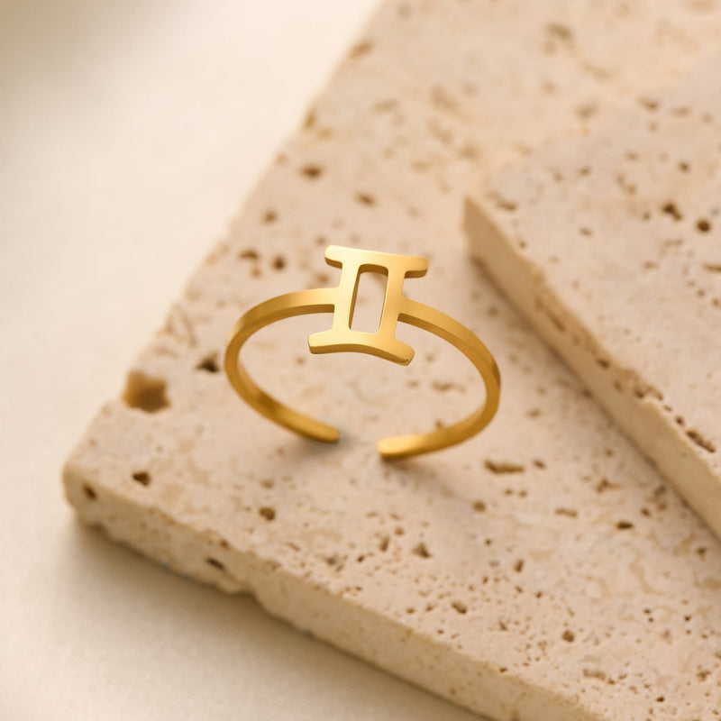 Minimalist Gemini Ring