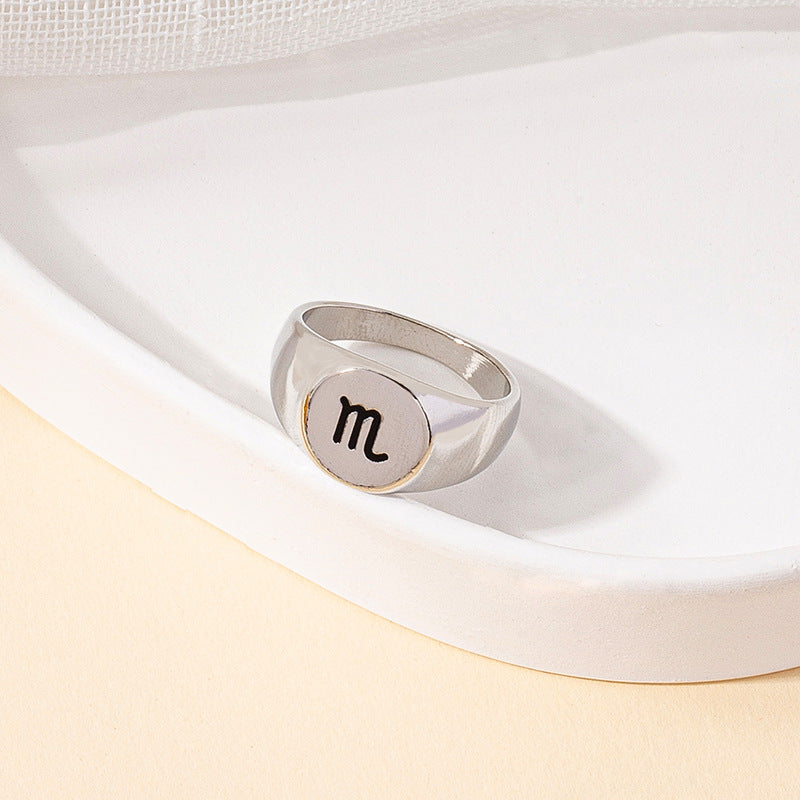 Minimalist Scorpio Ring