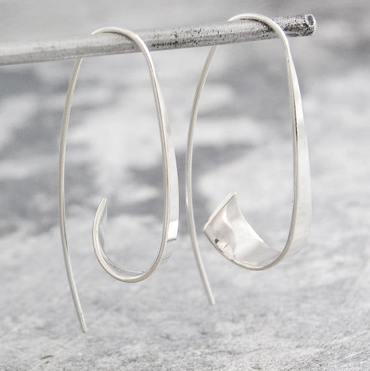 Minimalist Silver Earrings