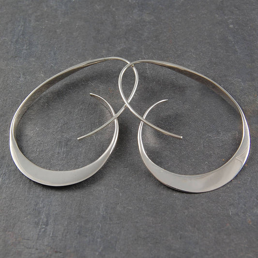 Minimalist Silver Earrings