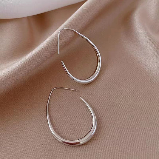 Minimalist Silver Earrings
