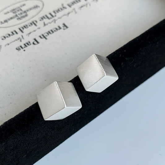 Minimalist Silver Earrings