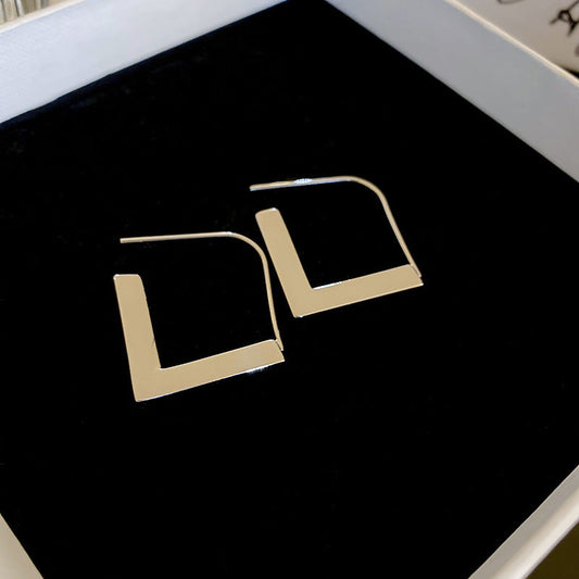 Minimalist Square Earrings