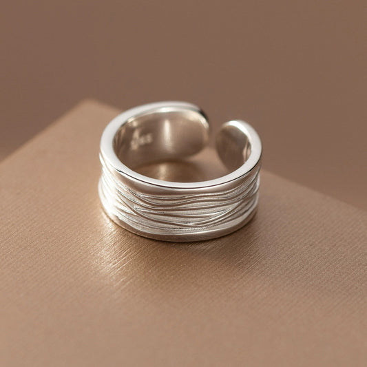 Minimalist Textured Ring