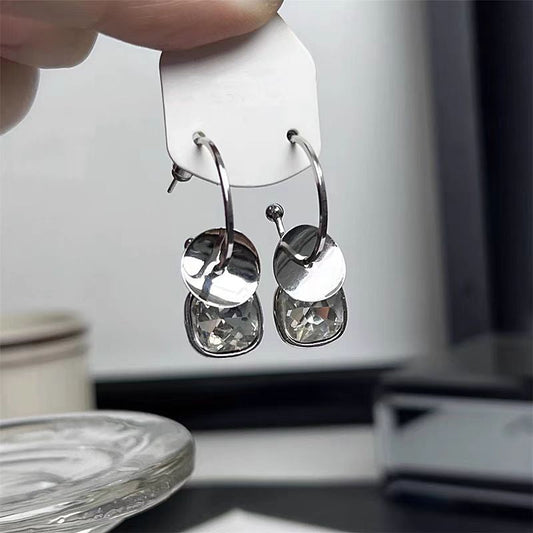 Modern Crystal Earrings