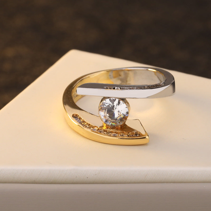 Modern Diamond Ring