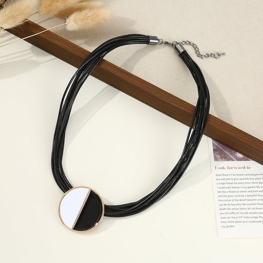 Modern Geometric Necklace