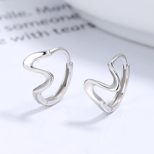 Modern Wave Earrings