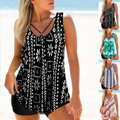 LD | Elegant zwempak met print