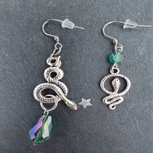 Mystical Snake Earrings