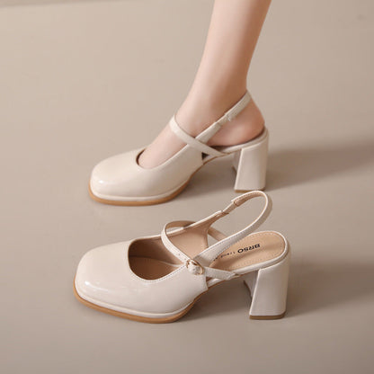 LD | Schoenen met hoge hak en verstelbare riem