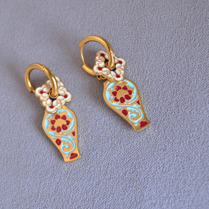 Charmante Gouden Oorbel voor elke gelegenheid