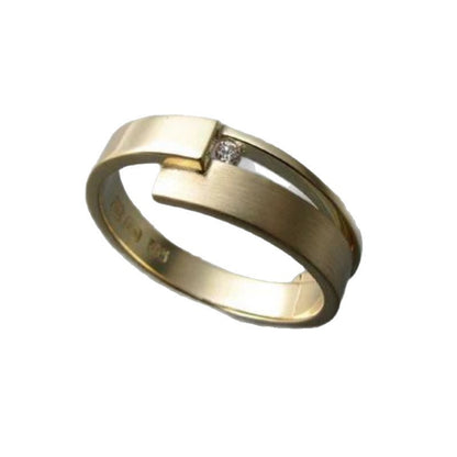 Prachtige Gouden Ring met unieke stijl