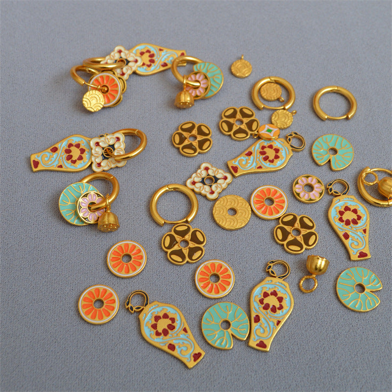 Charmante Gouden Oorbel voor elke gelegenheid