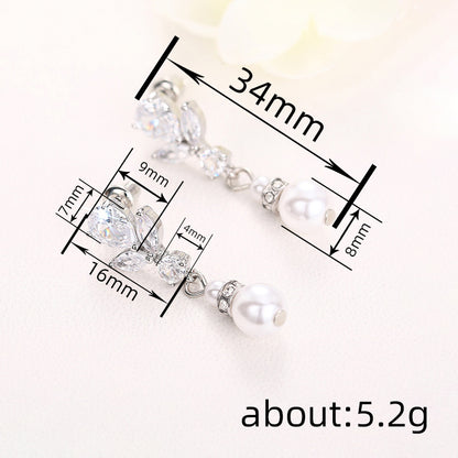 Romantische Parel Oorbel voor speciale momenten