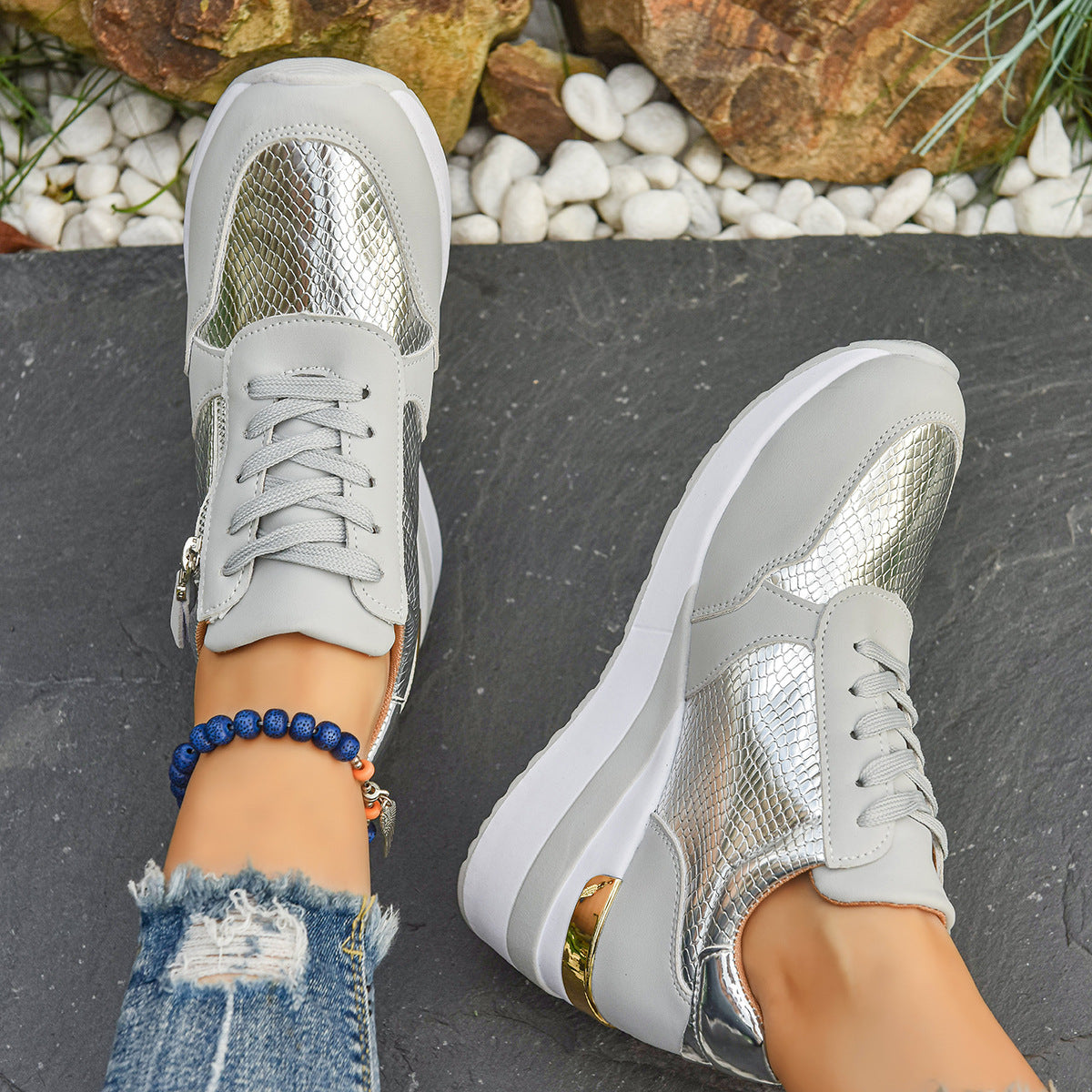 Vintage Geïnspireerde Orthopedische Sneakers