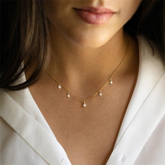 Romantische Parel Ketting voor speciale momenten
