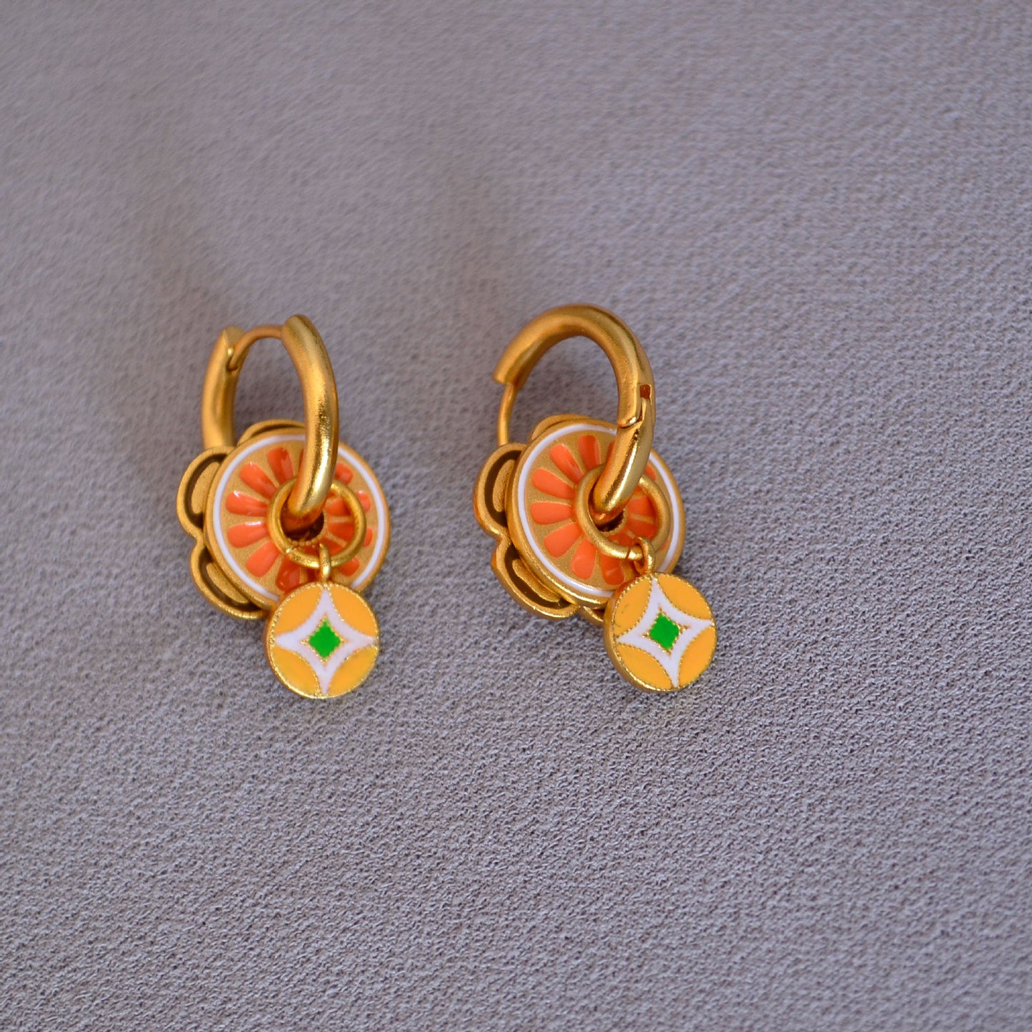 Charmante Gouden Oorbel voor elke gelegenheid