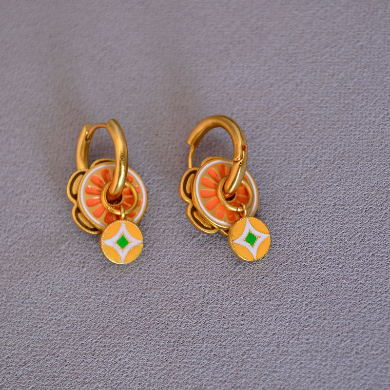 Charmante Gouden Oorbel voor elke gelegenheid