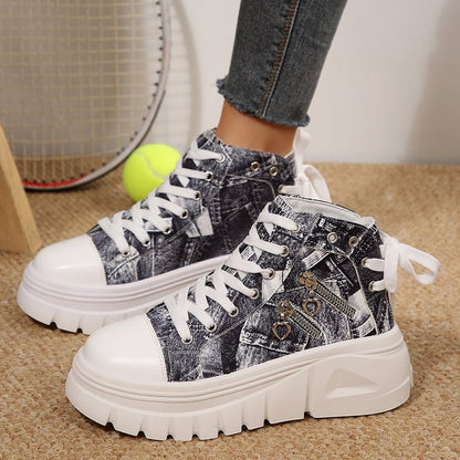 Chique Orthopedische Sneakers met Uniek Ontwerp