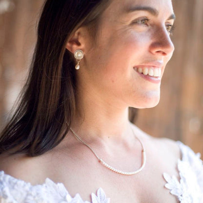 Charmante Parel Oorbel voor elke gelegenheid