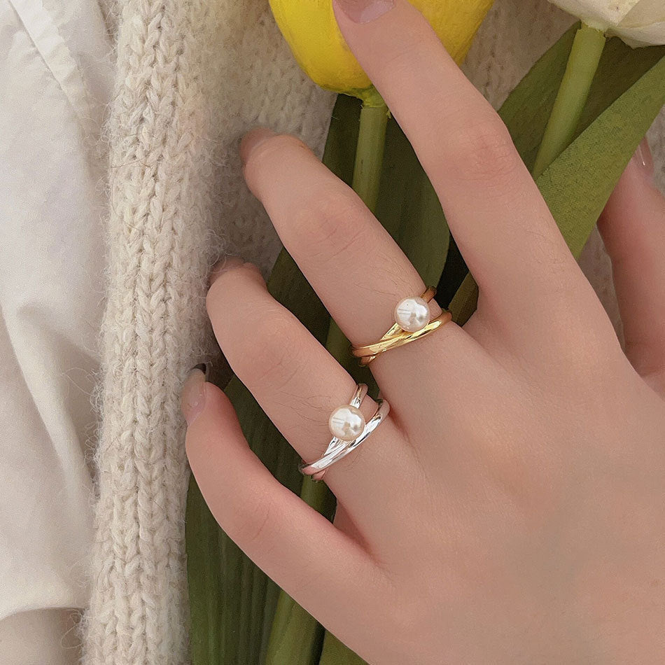 Charmante Parel Ring voor elke gelegenheid