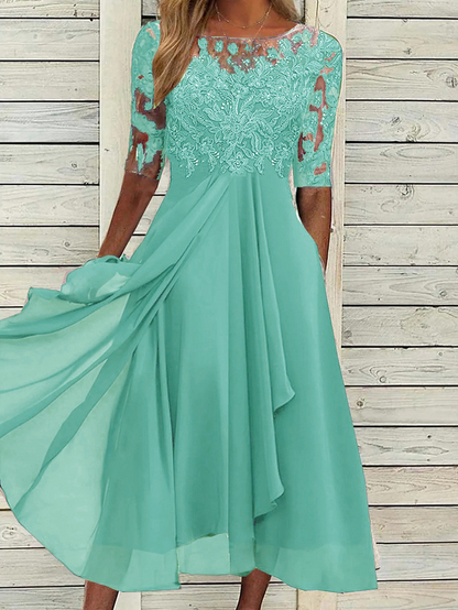 LD | Klassieke en comfortabele winterjurk van Saffron