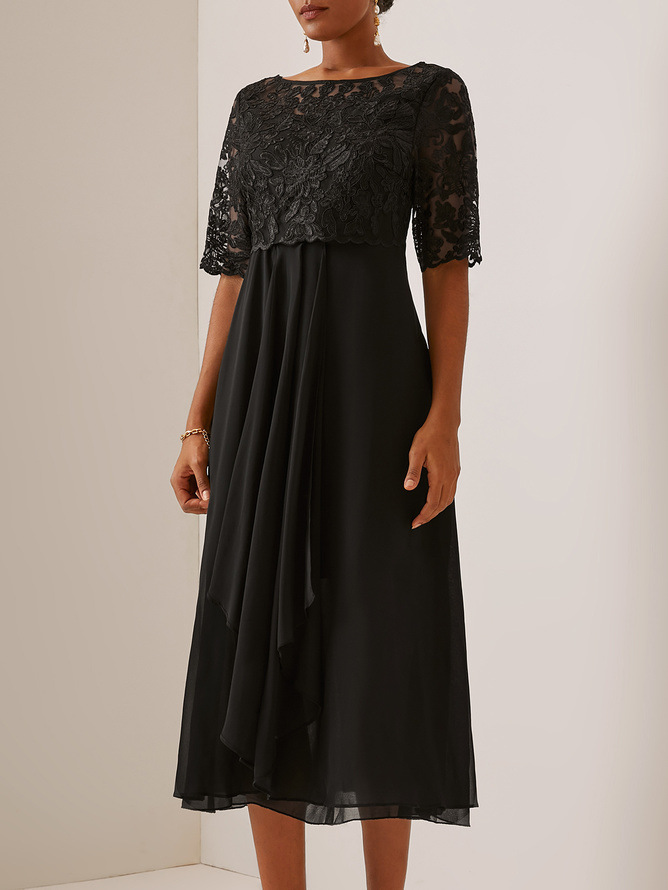 LD | Klassieke en comfortabele winterjurk van Saffron