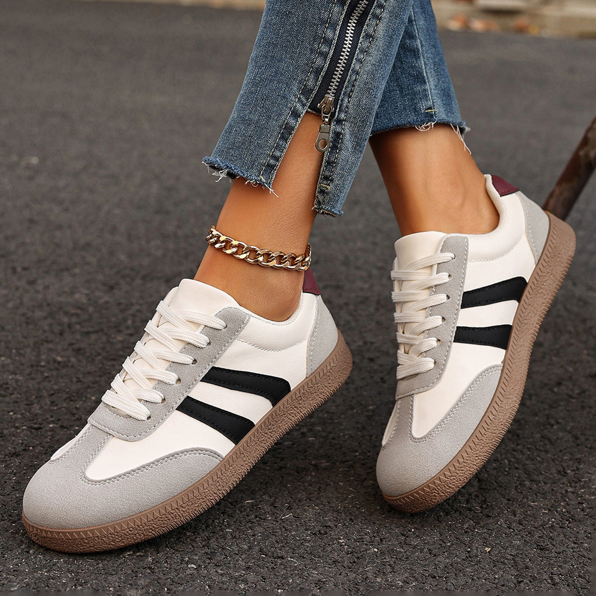 Vintage Geïnspireerde Orthopedische Sneakers