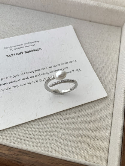 Schitterende Parel Ring voor dagelijks gebruik