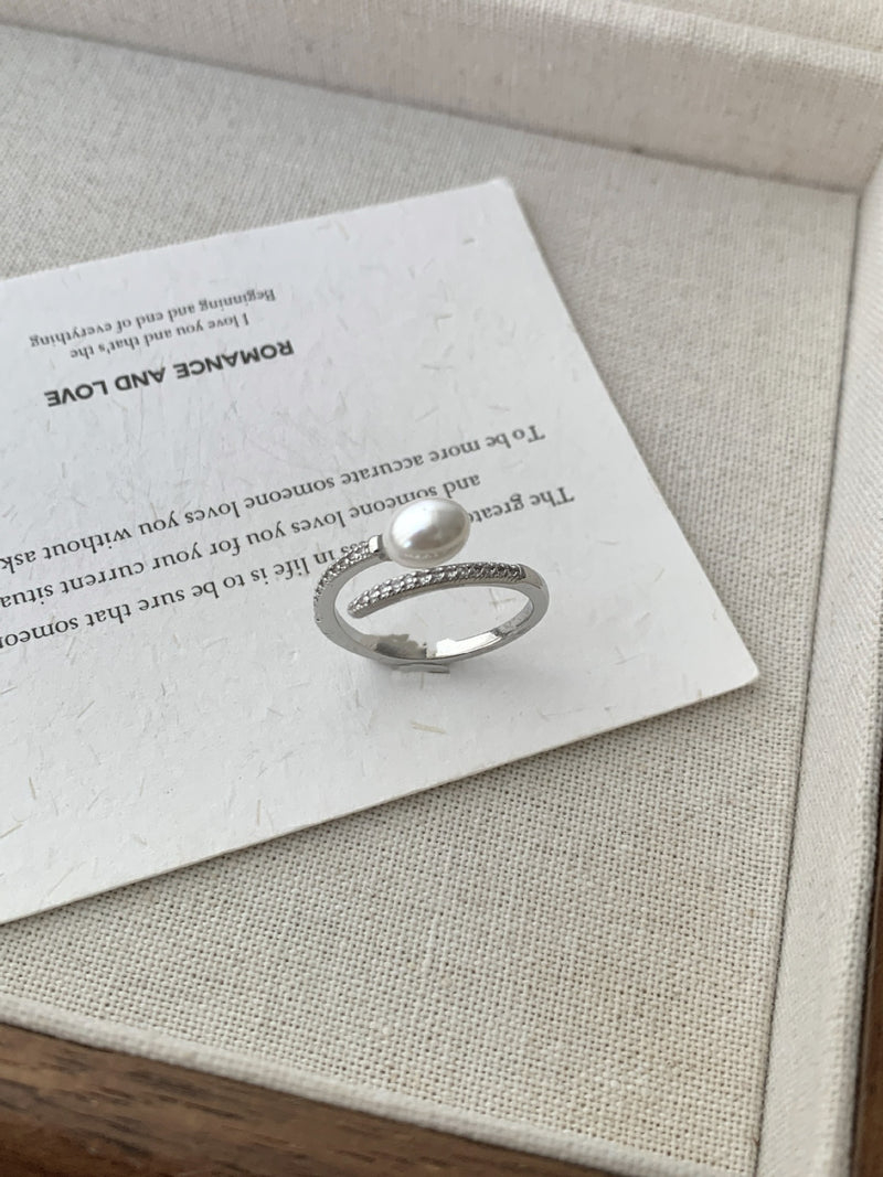 Schitterende Parel Ring voor dagelijks gebruik