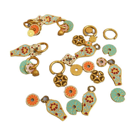 Charmante Gouden Oorbel voor elke gelegenheid