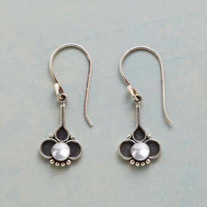 Prachtige Parel Oorbel met unieke stijl