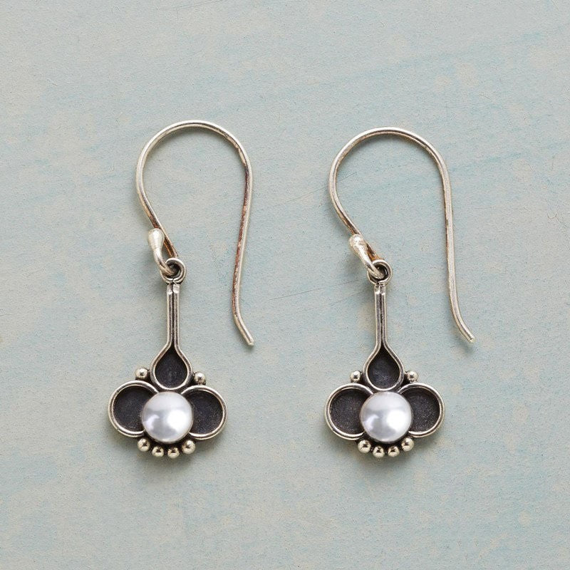 Prachtige Parel Oorbel met unieke stijl