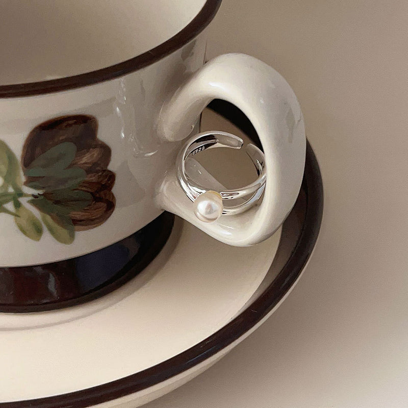 Charmante Parel Ring voor elke gelegenheid