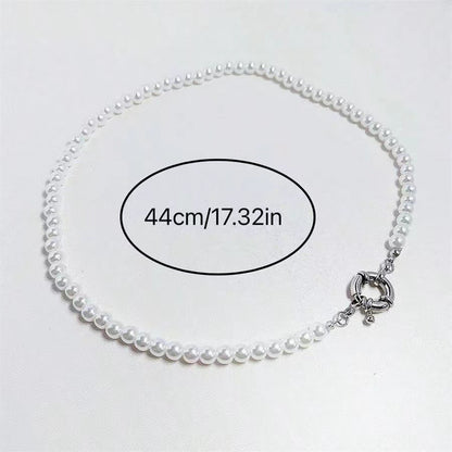 Delicaat ambachtelijke Parel Ketting