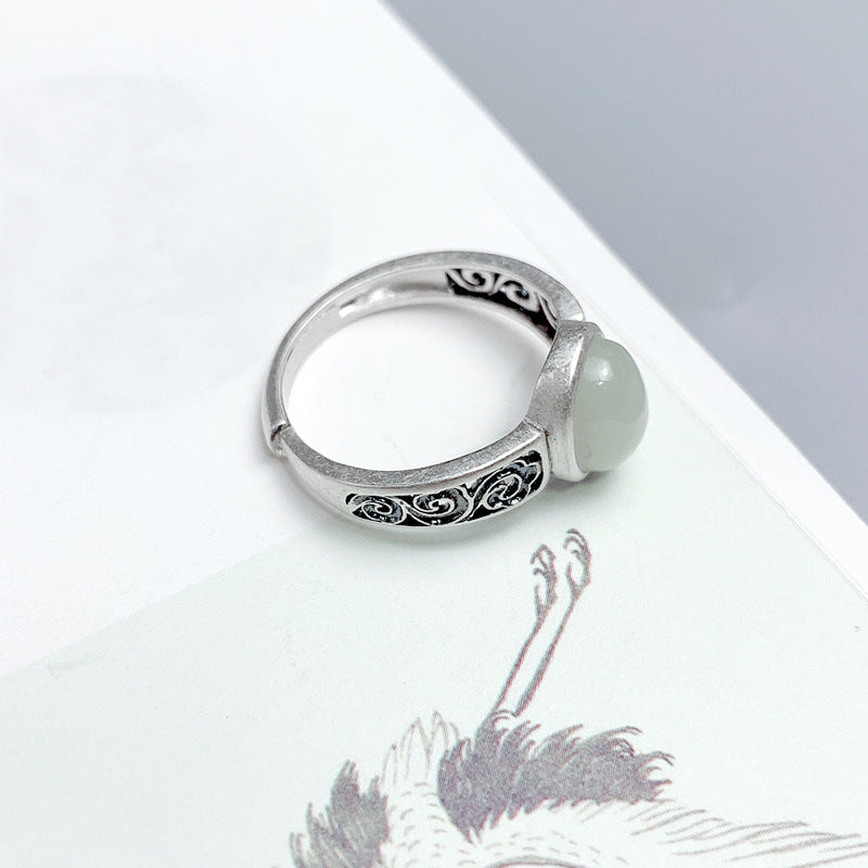 Prachtige Zilveren Ring met unieke stijl