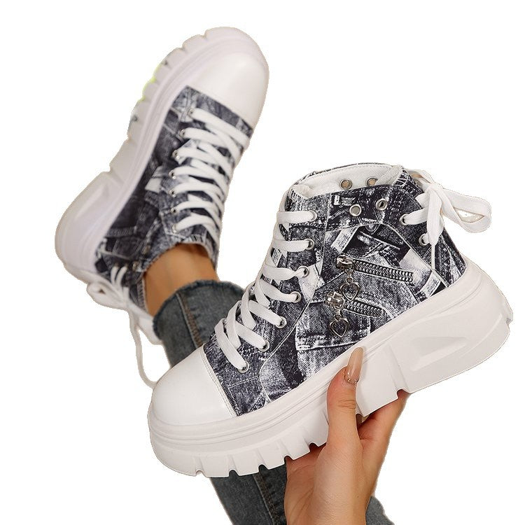 Chique Orthopedische Sneakers met Uniek Ontwerp