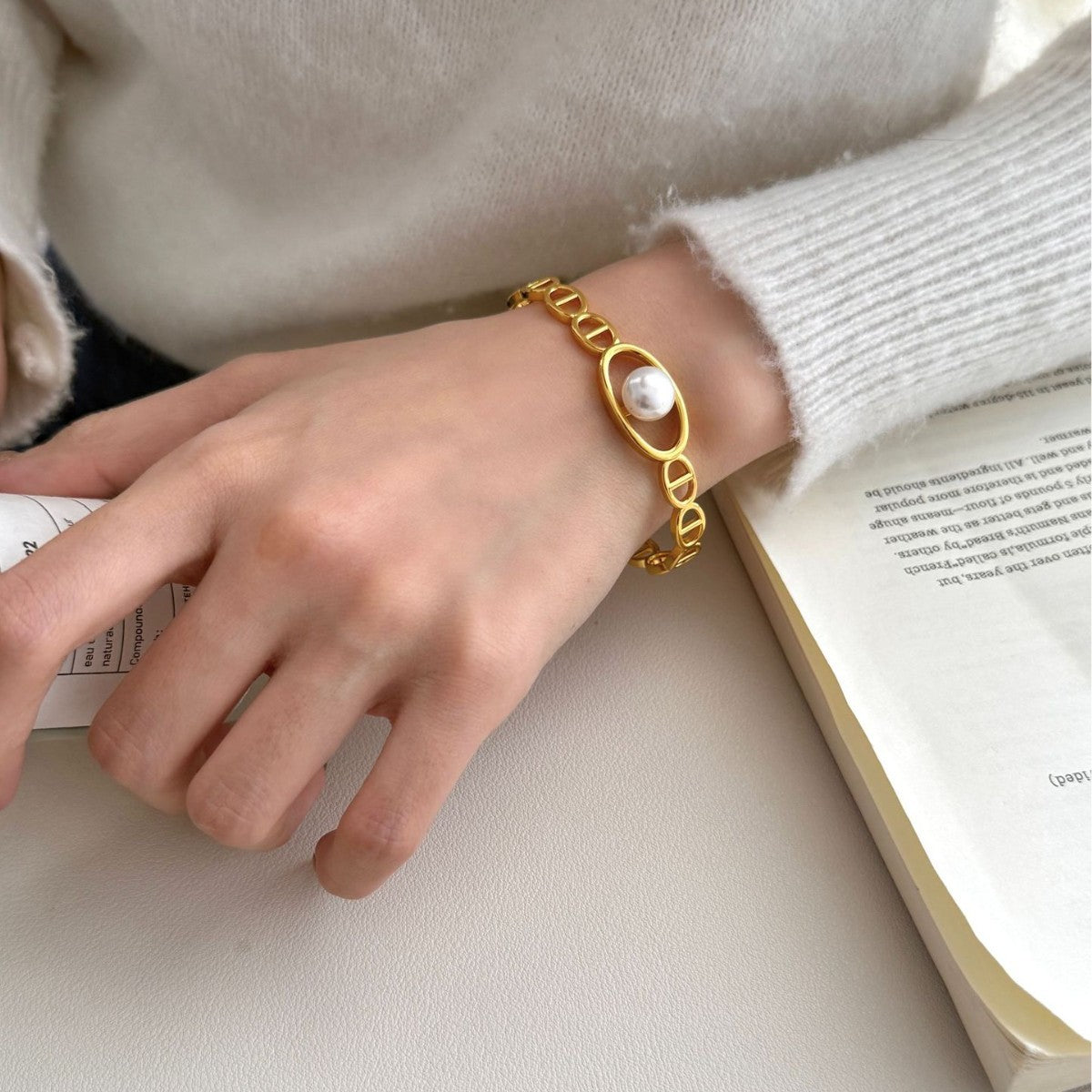 Charmante Parel Armband voor elke gelegenheid