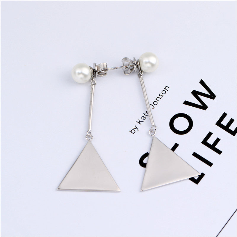 Prachtige Parel Oorbel met unieke stijl