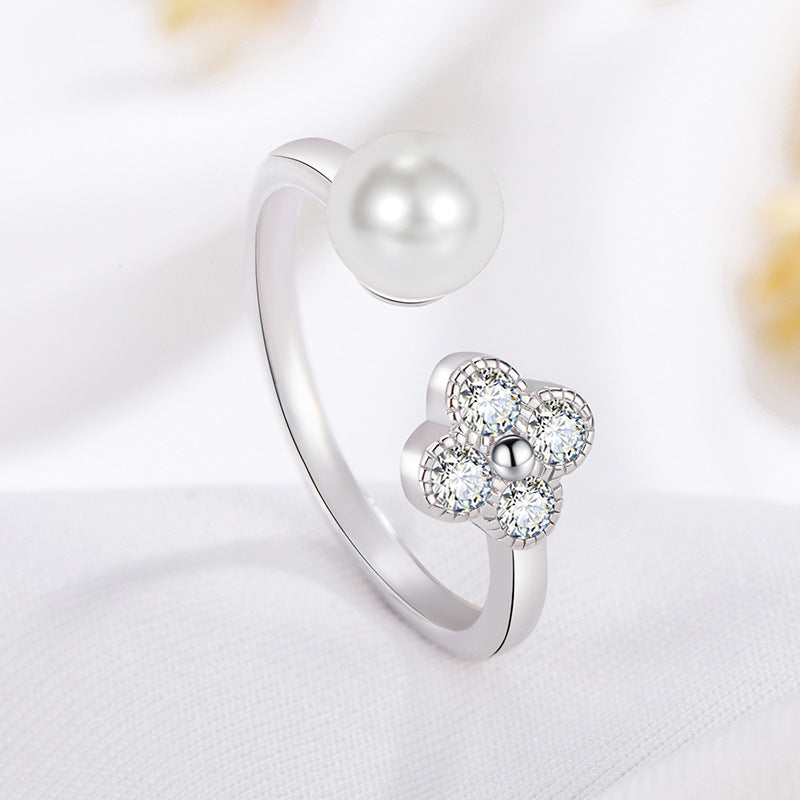 Schitterende Parel Ring voor dagelijks gebruik